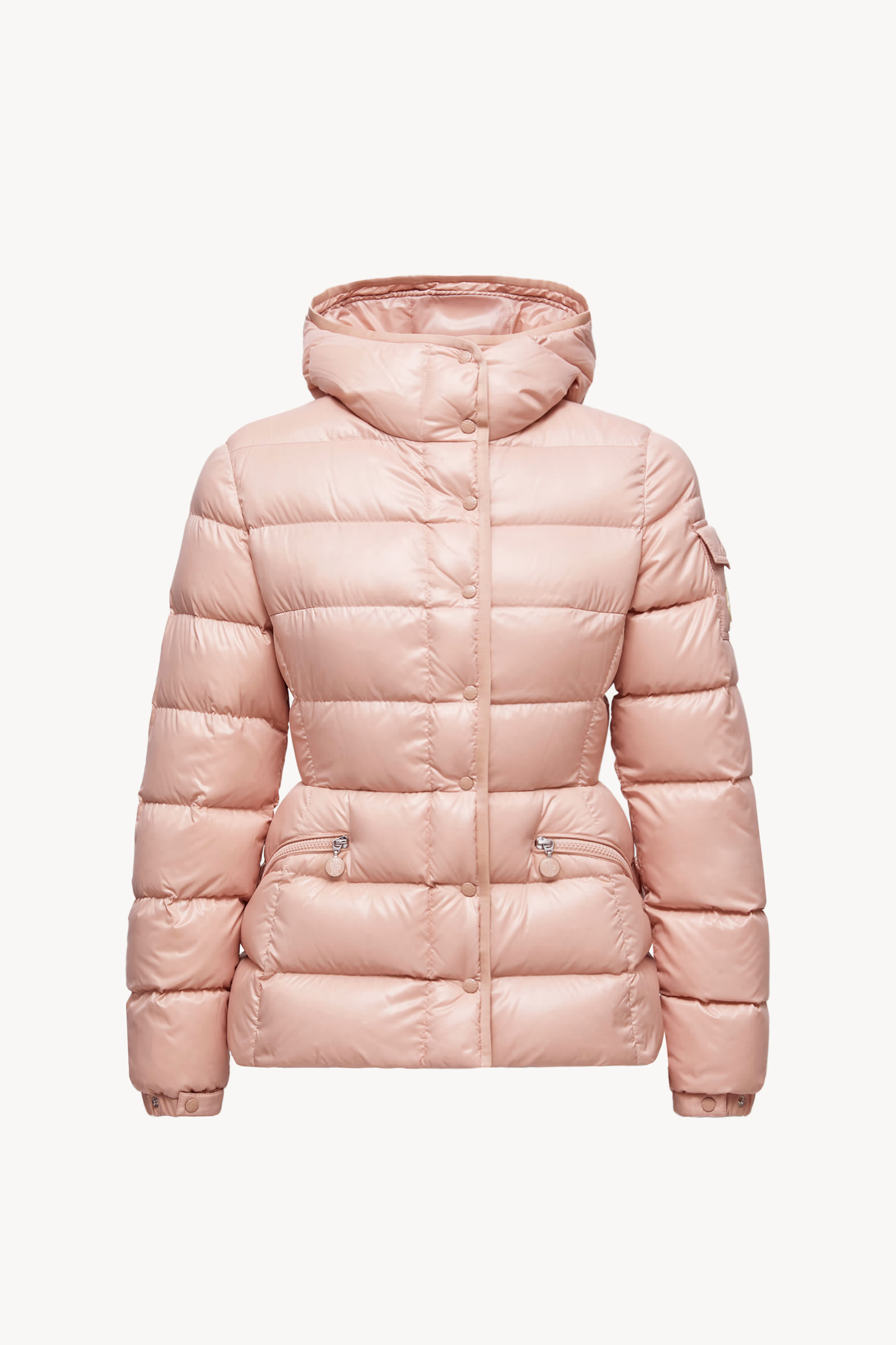 Barante Hooded Short Down Jacket Women Pink Moncler 2